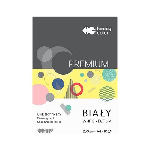 Blok techniczny A4 Premium HP 10ark 250g-25284