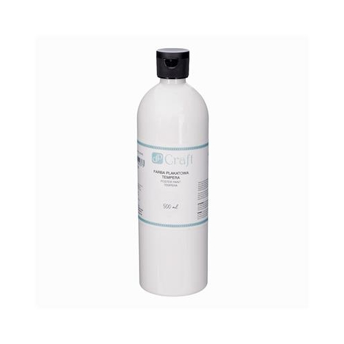 Farba plakatowa tempera Dp-Craft 500ml Biała-25410