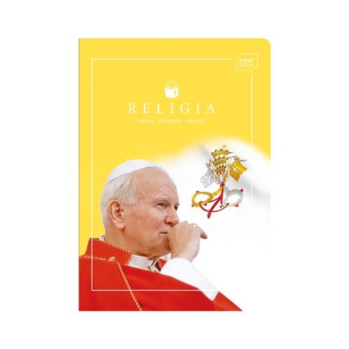 Zeszyt Interdruk A5/32 Kratka Religia z papieżem-25544