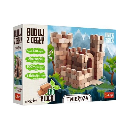 Brick Trick Buduj z cegły Twierdza w górach
