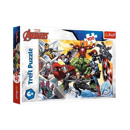 Puzzle TREFL 100 Siła Avengersów