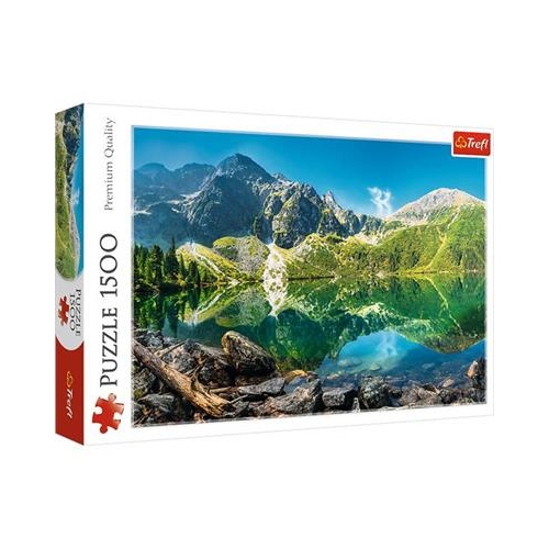 Puzzle TREFL 1500 Jezioro Morskie Oko, Tatry