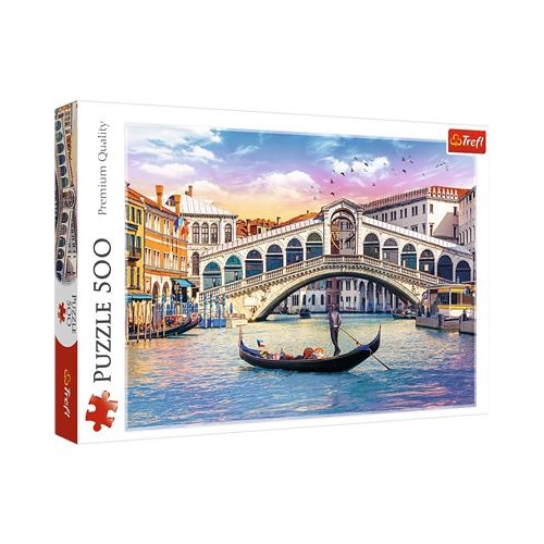 Puzzle TREFL 500 Most Rialto Wenecja-26292