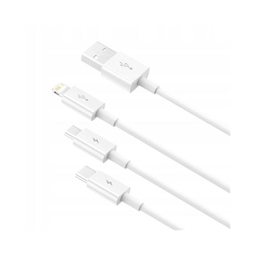 Kabel BASEUS USB 3w1 Superior Series USB-C/Lightin-26334