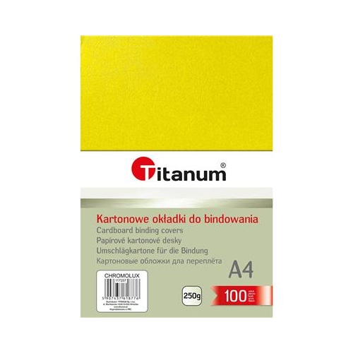 Karton do bindowania Chromolux 100s 250g Żółty-27677