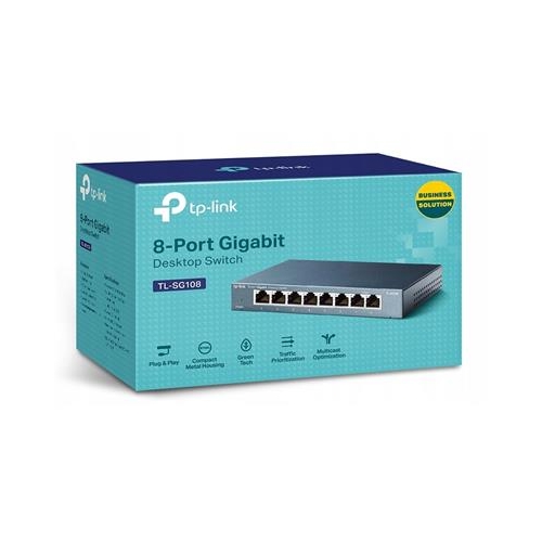 Switch TP-Link TL-SG108 8x10/100/1000 V9-27774