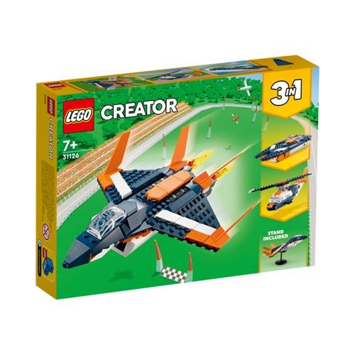 LEGO® 31126 Creator - Odrzutowiec naddźwiękowy