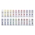 Farby akrylowe Titanum 24 kolory po 12ml tubki-28475