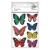 Naklejki foliowe 3D Titanum 7szt Motyle kolorowe-29334