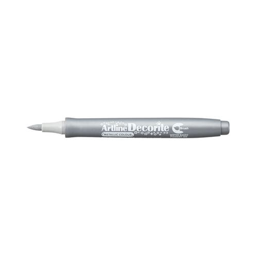 Brush marker Artline AR-035 Metaliczny srebrny-29508