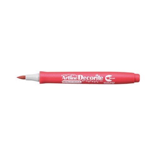 Brush marker Artline AR-035 Metaliczny czerwony