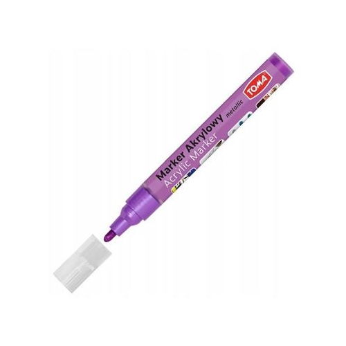 Marker akrylowy TO-402 Metaliczny fioletowy-30024