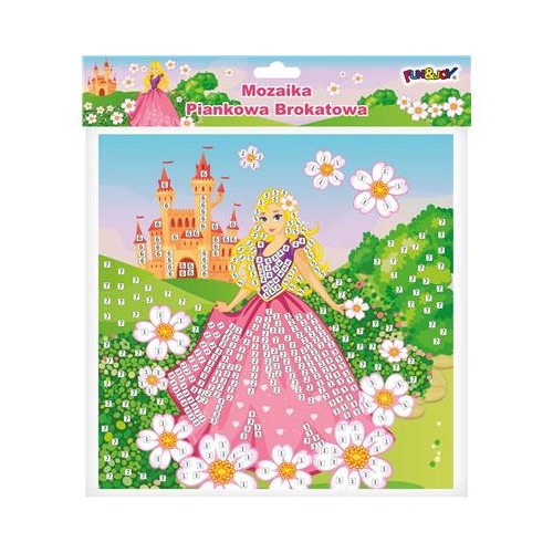 Mozaika brokatowa Fun&Joy Księżniczka