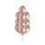 Balony gumowe 12" 30cm 10szt. Różowe złoto