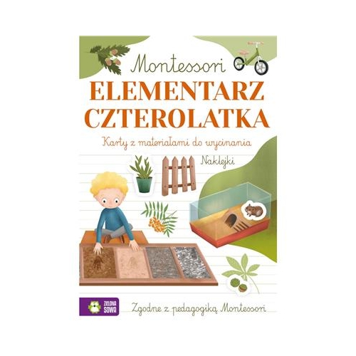 Książka Elementarz Czterolatka Montessori-30918