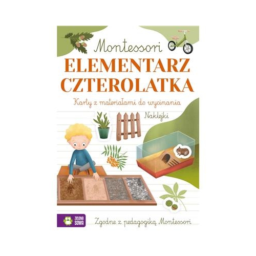 Książka Elementarz Czterolatka Montessori