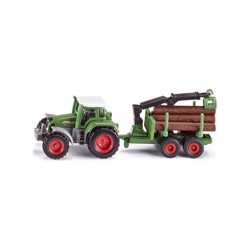 Siku 16 - Traktor z leśną przyczepą-31441