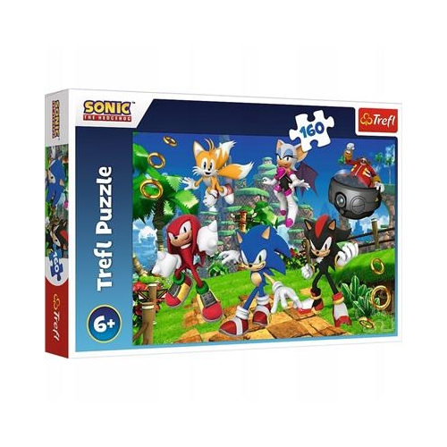 Puzzle TREFL 160 Sonic i przyjaciele-31588