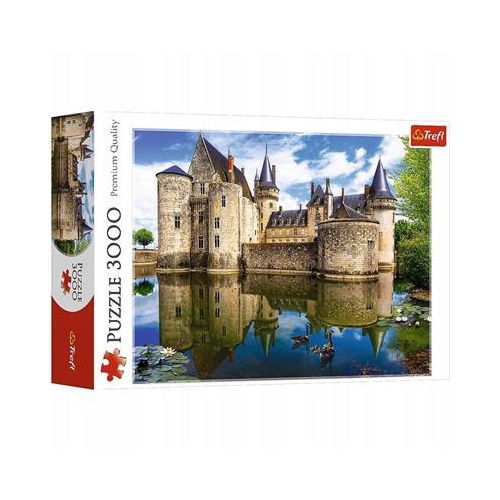 Puzzle TREFL 3000 Zamek w Sully-sur-Loire Francja-31602