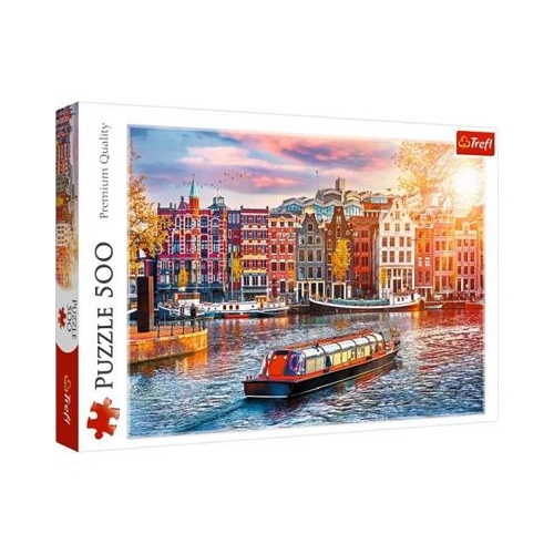 Puzzle TREFL 500 Amsterdam, Holandia-31610