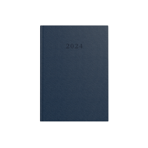 Kalendarz książkowy 2024 Top2000 A4  Granatowy-31691