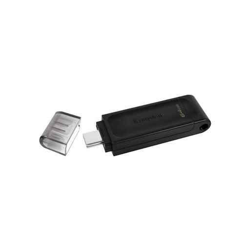 Pendrive Kingston 64GB USB-C DT70 czarny