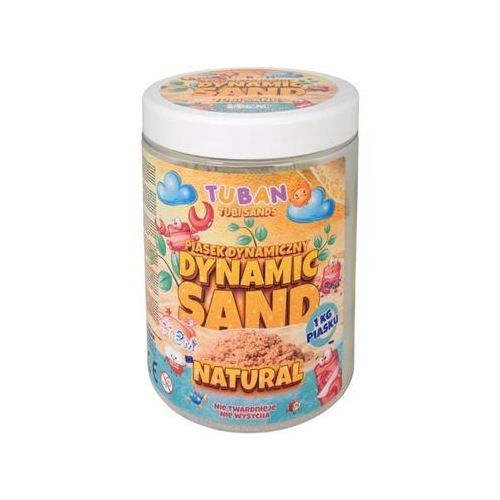 Piasek dynamiczny Tuban 1kg Naturalny POLSKI