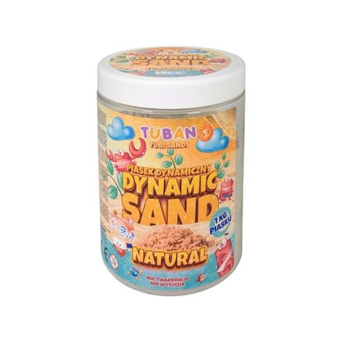 Piasek dynamiczny Tuban 1kg Naturalny POLSKI