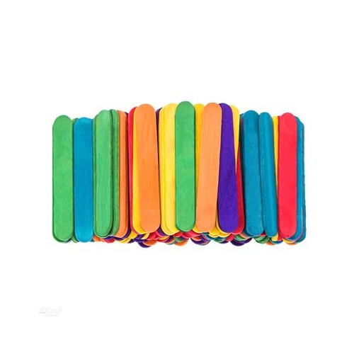Patyczki kreatywne 100szt Kolorowe mini