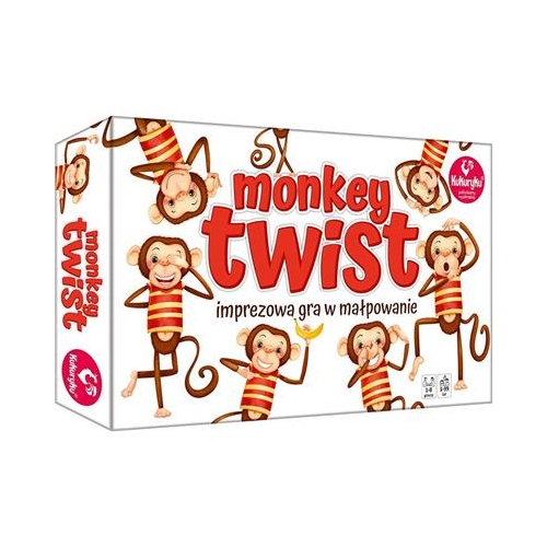 Gra rodzinna Kukuryku Monkey Twist