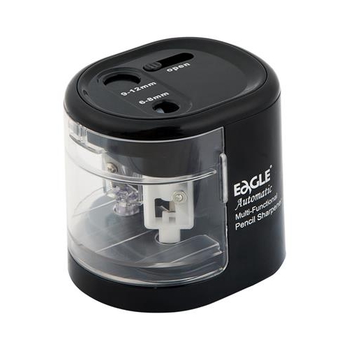 Temperówka elektryczna Eagle USB 2 otwory czarny