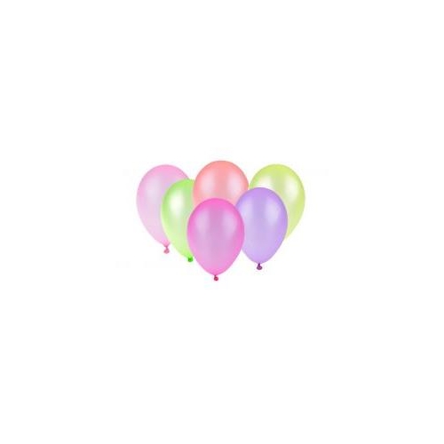 Balony baloniki 25szt 24cm NEONOWE 224453