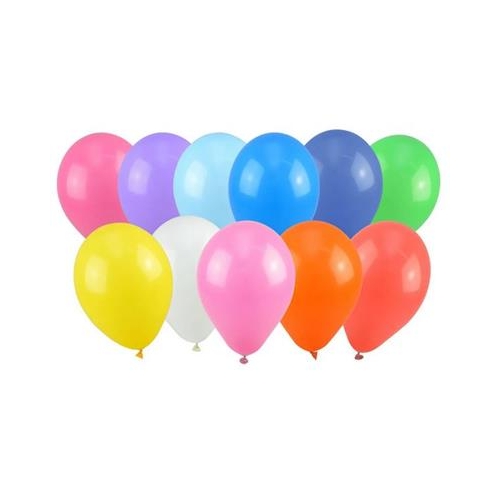 Balony gumowe 24cm 15szt  Pastelowe