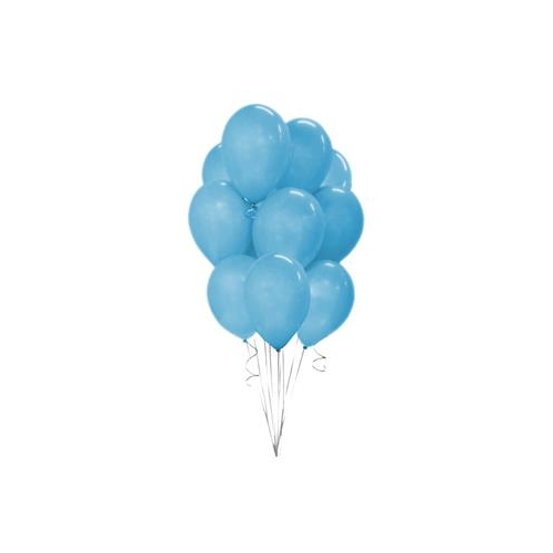 Balony gumowe Gemar 26cm 10szt Błękitne