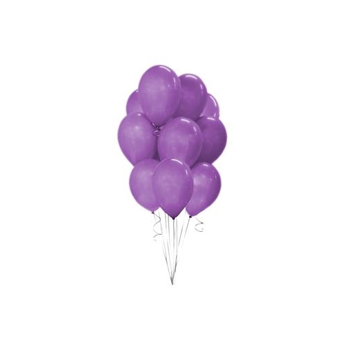 Balony gumowe Godan 26cm 10szt Lawendowe-32413