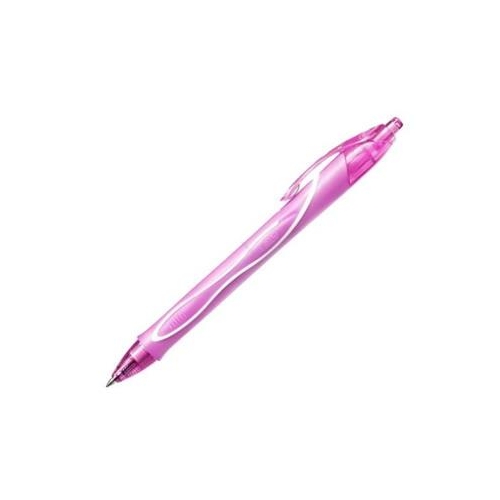 Długopis żelowy BIC Quick Dry Jasny róż