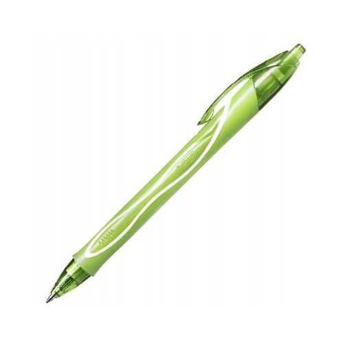 Długopis żelowy BIC Quick Dry Jasny zielony