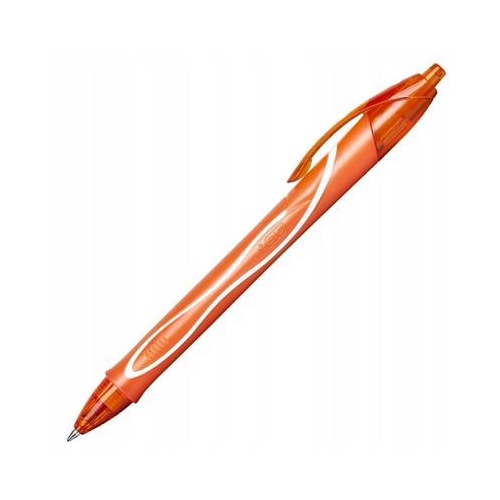 Długopis żelowy BIC Quick Dry Pomarańczowy