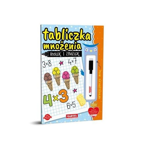 Rysuję i zmazuję. Tabliczka mnożenia
