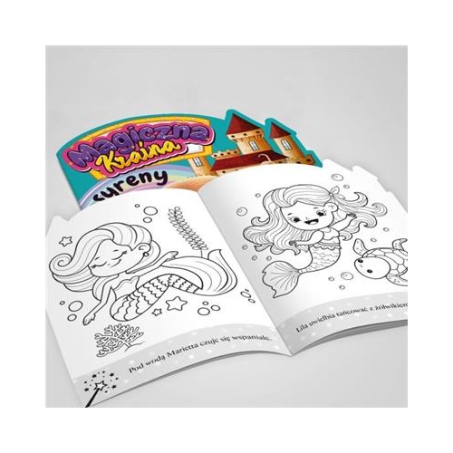 Magiczna kraina. Syreny z naklejkami-32754