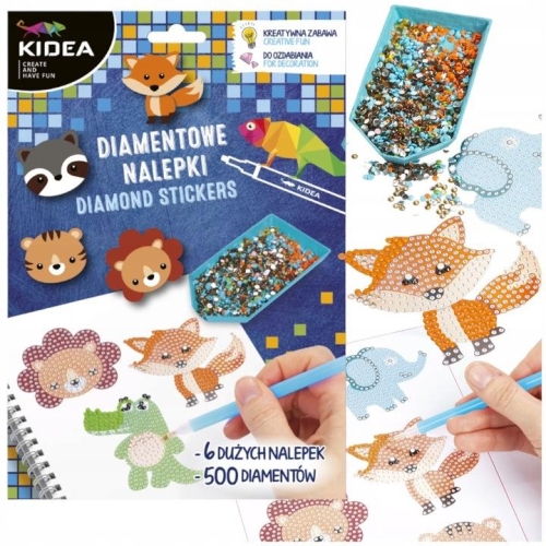 Naklejki diamentowe Kidea Zwierzęta