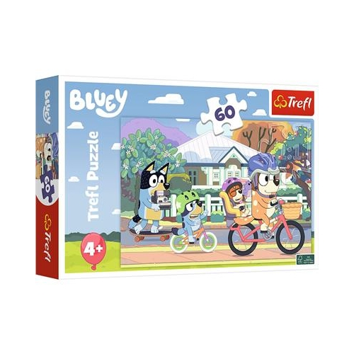 Puzzle TREFL 60 Wesoły Bluey