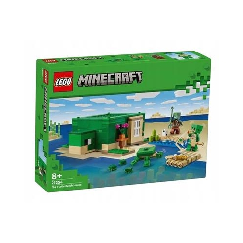 LEGO® 21254 Minecraft - Domek na plaży żółwi