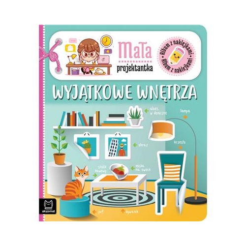 Album z naklejkami Aksjomat Wyjątkowe wnętrza