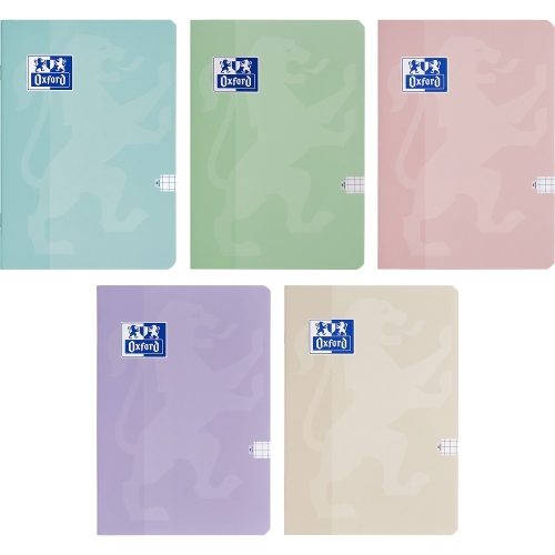 Zeszyt Oxford A5/60 Touch Pastel Kratka-33651