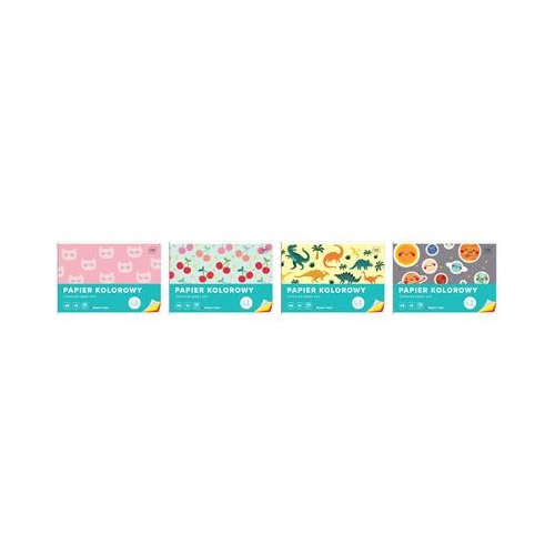 Papier kolorowy A5 10k 115g Wycinanka mała-33685