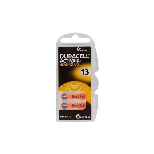 Bateria do aparatu słuchowego Duracell 13 1,45V