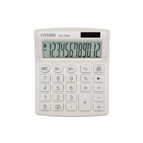 Kalkulatory biurowy Citizen SDC-812NR-WH BIAŁY-33805