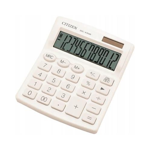 * Kalkulator Citizen SDC-812NR-WH BIAŁY