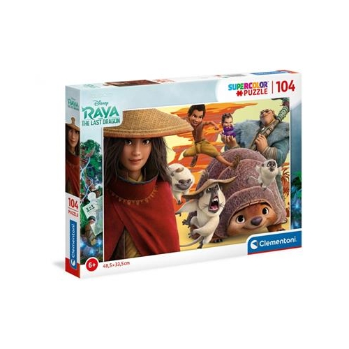 Puzzle Clementoni 104el. Raya i ostatni smok